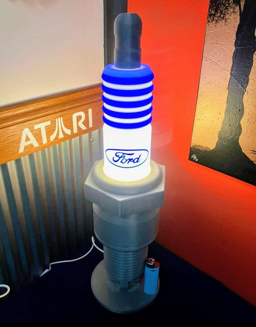Spark Plug Novelty Lamp